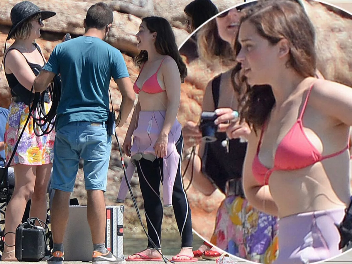 bonnie clausen add emilia clarke bikini image