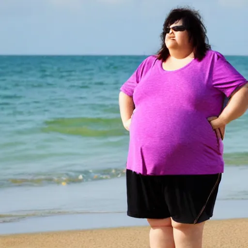 deborah braden add fat chick beach image