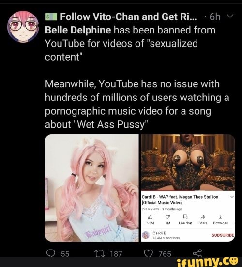 alexander ferris add belle delphine pornographic photo