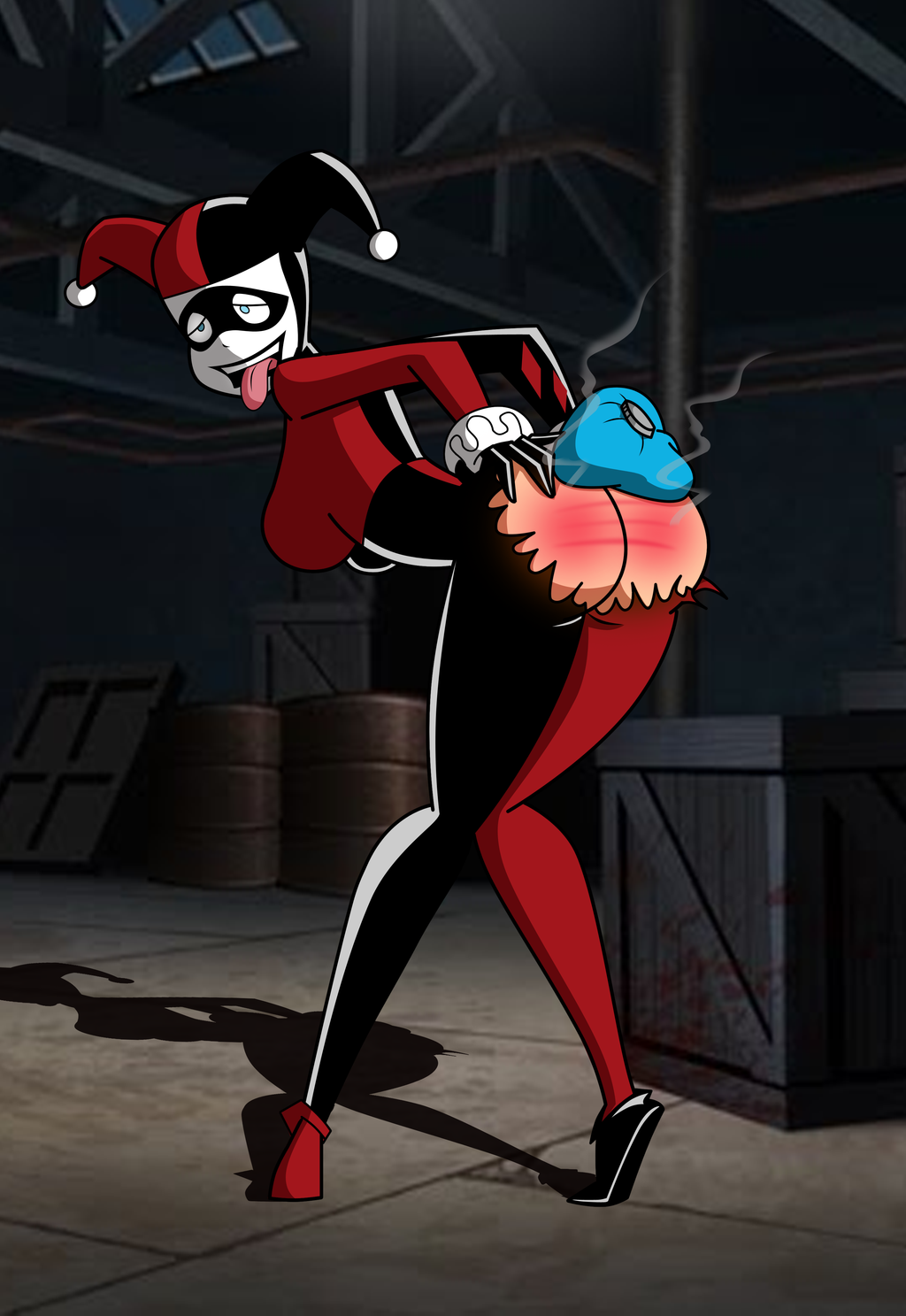 chris lanto add harley quinn spanking photo