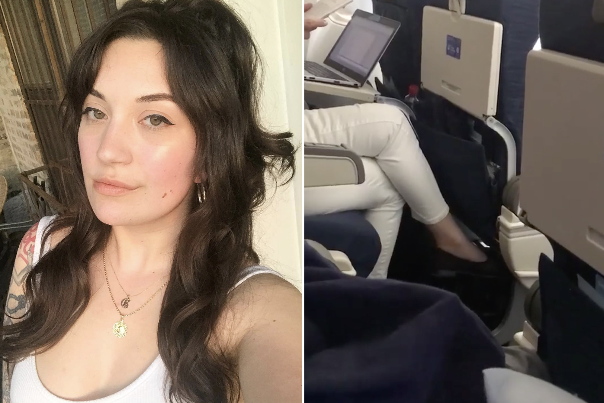 claire forrester add masturbating on plane photo