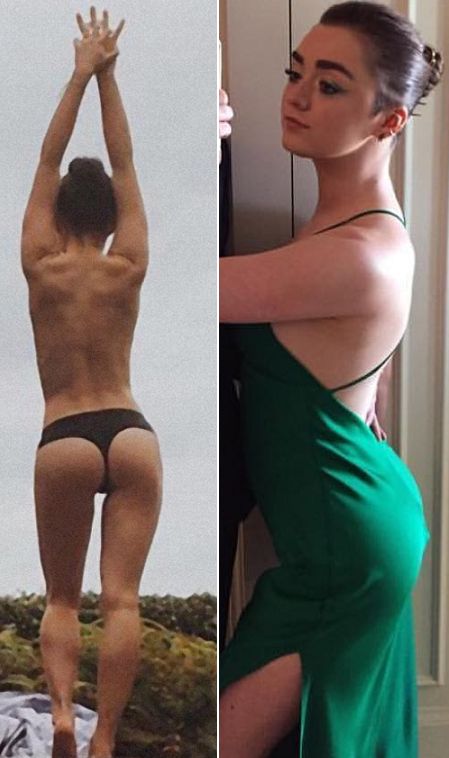 aileen basco add maisie williams butt photo