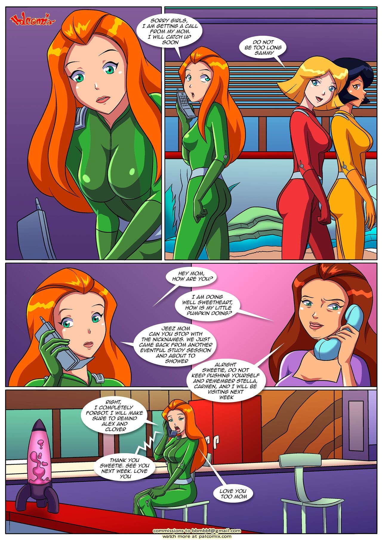 andrea luxton add totally spies pron photo