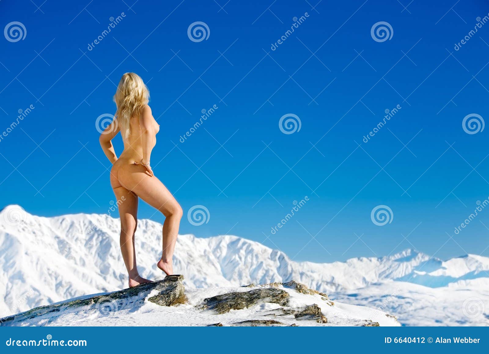 daniel hoffman add nude in snow photo