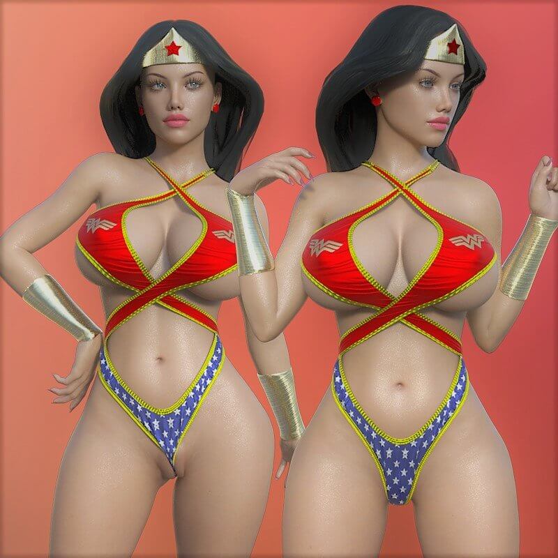 crystal ridgeway add wonder woman camel toe photo