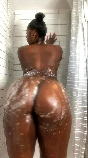 charles cover add ebony nude shower photo