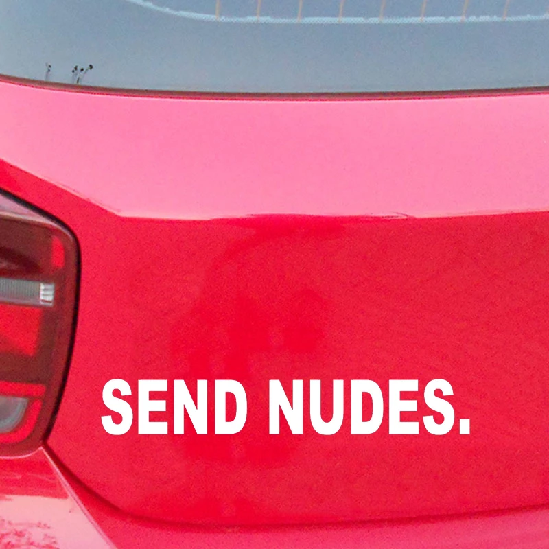 annie tebbs add nud in car photo