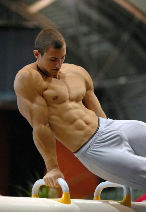 andreas reich add naked gymnast men photo