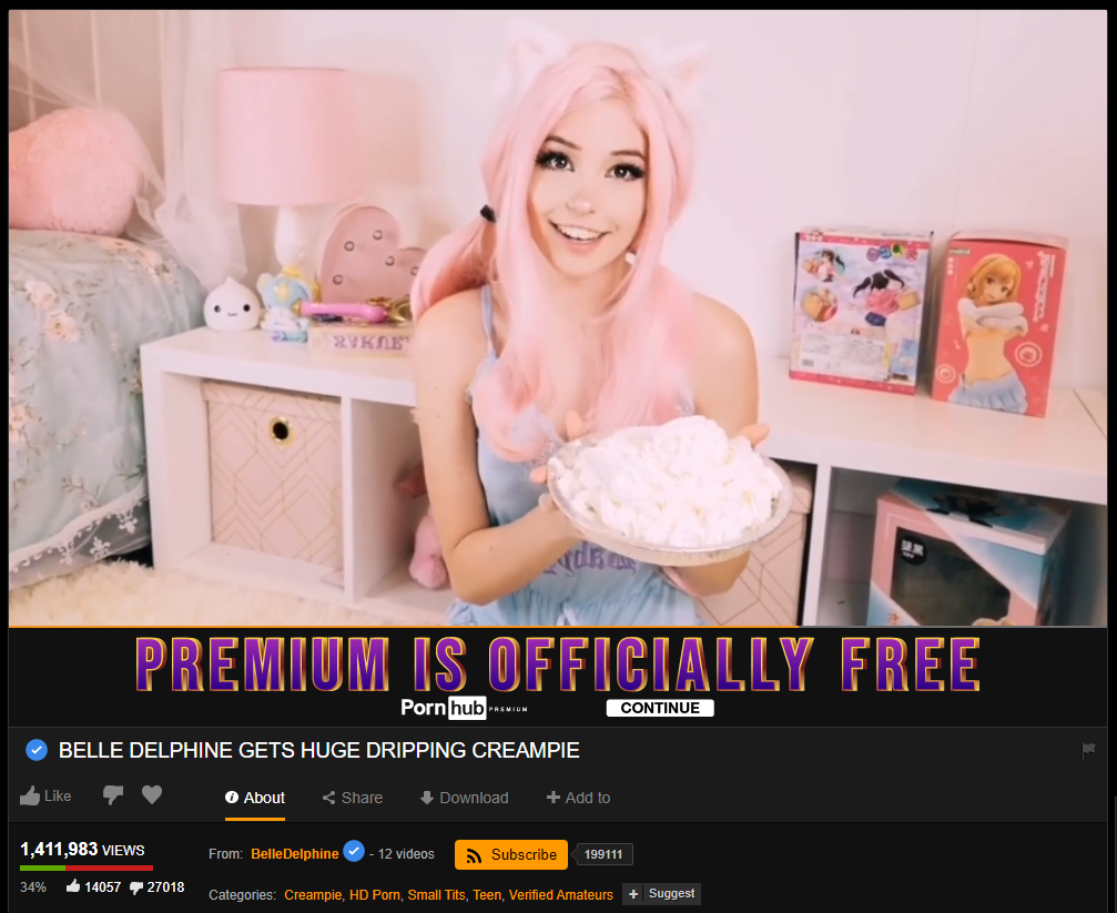 amari davis add belle delphine phub image