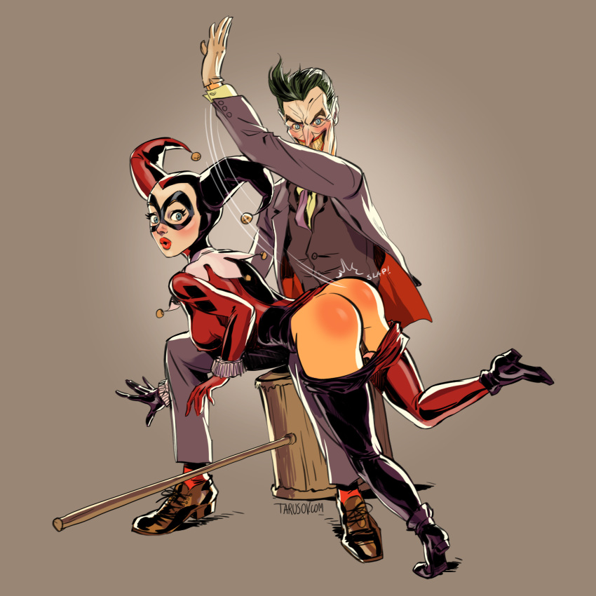 antony gerard add harley quinn spanking image