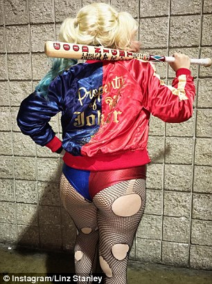 alexis bowie add fat harley quinn photo