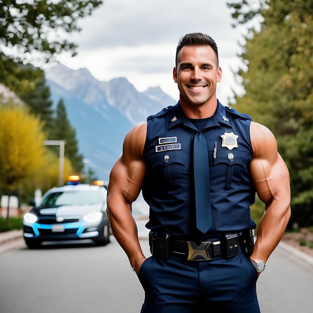 danny doerr add sexy cop man photo