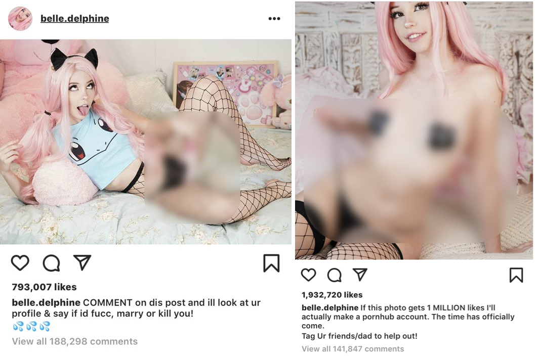 clifford loyd add belle delphine sec photo