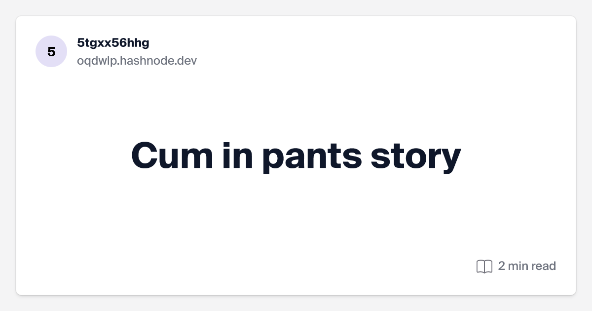 de mcmillan add cum in pants stories image