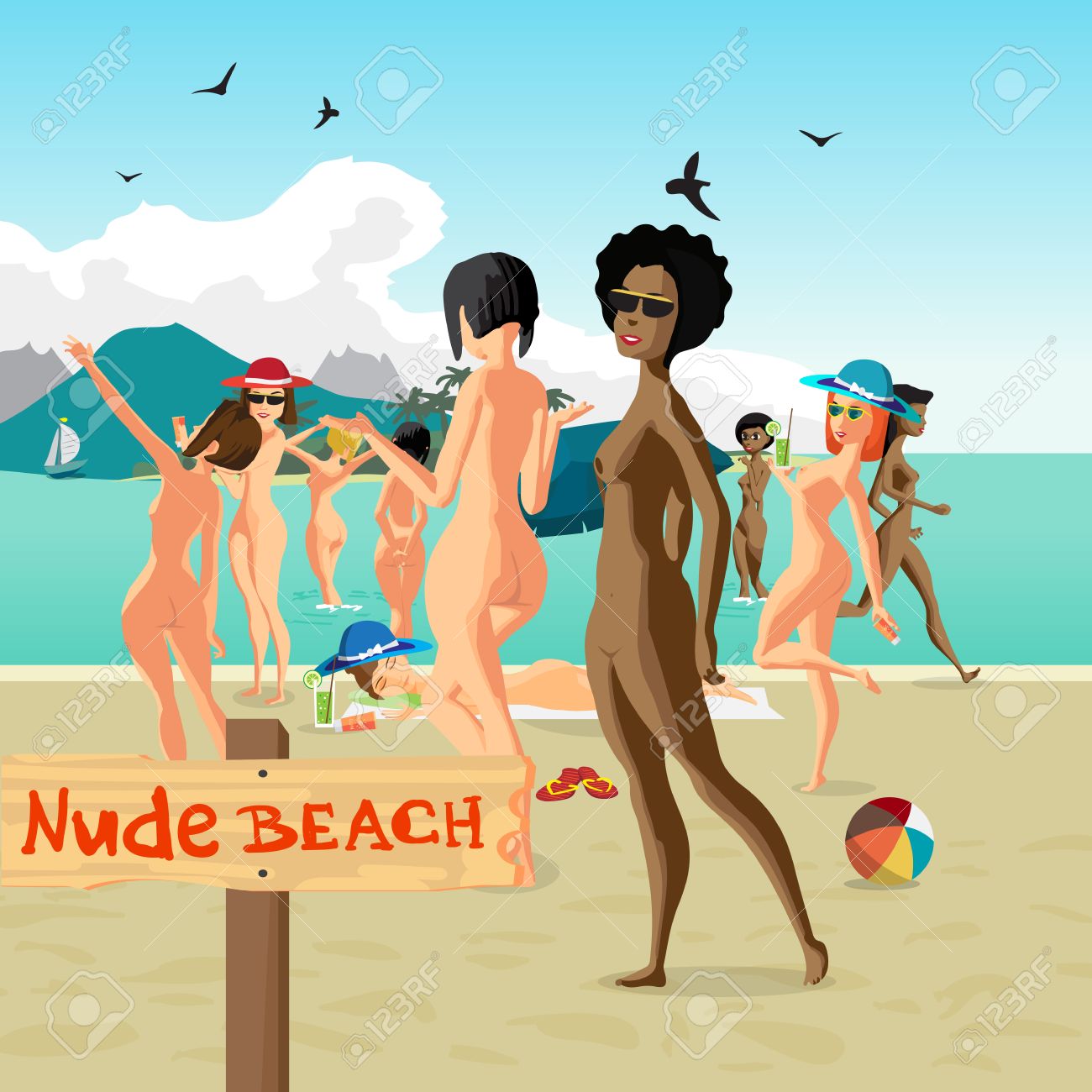 ashraf sinclair add nude beach women pics photo