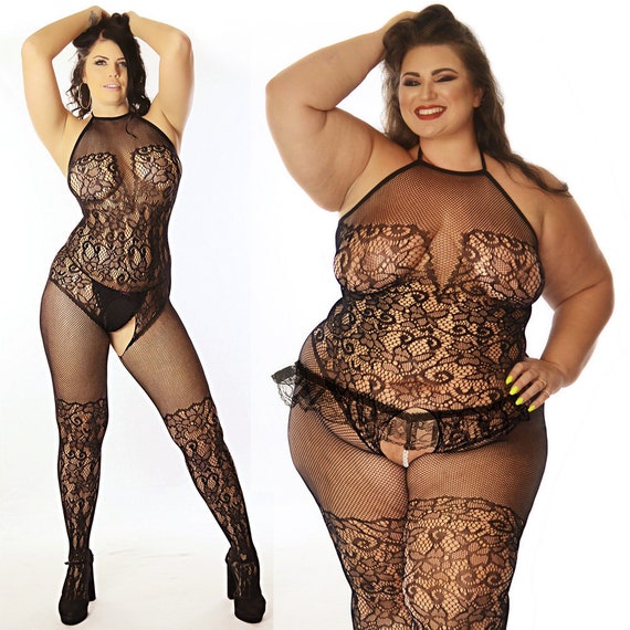 amber parry add bbw crotchless lingerie image