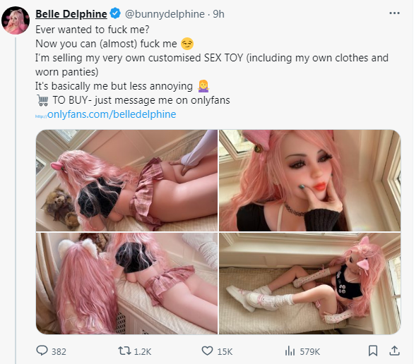 danielle deery add belle delphine sec photo