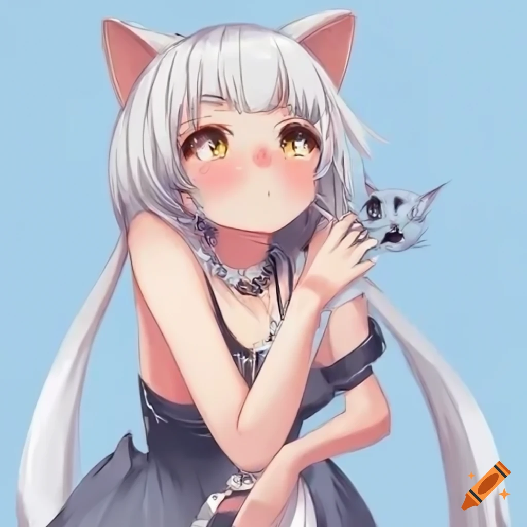 ai wu add big tits catgirl image