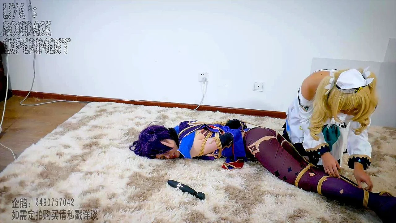 asli hun add cosplay shibari photo