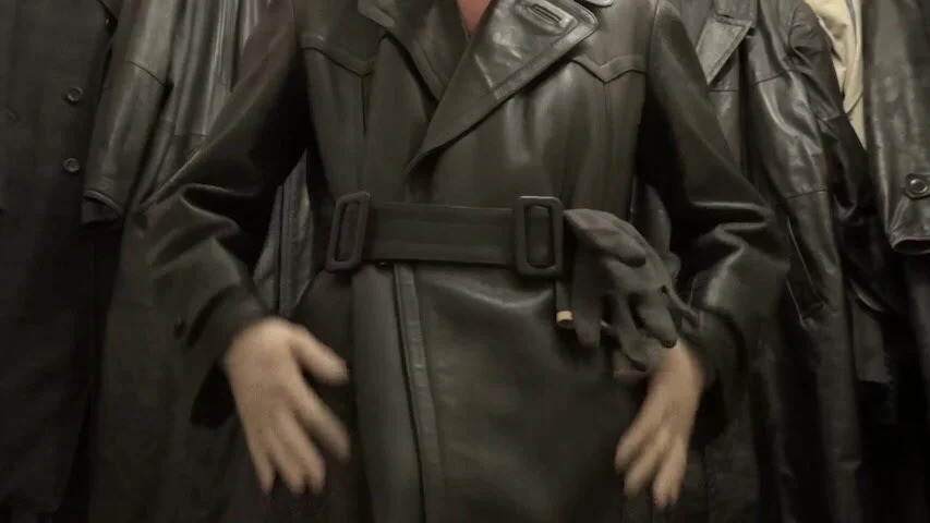 adam marinelli add leather coat porn photo