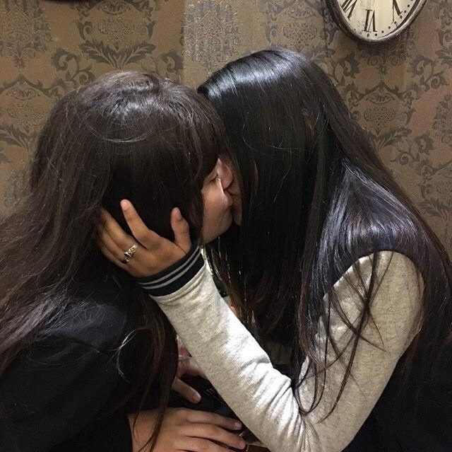 arisha ch add lesbian kiss asian photo