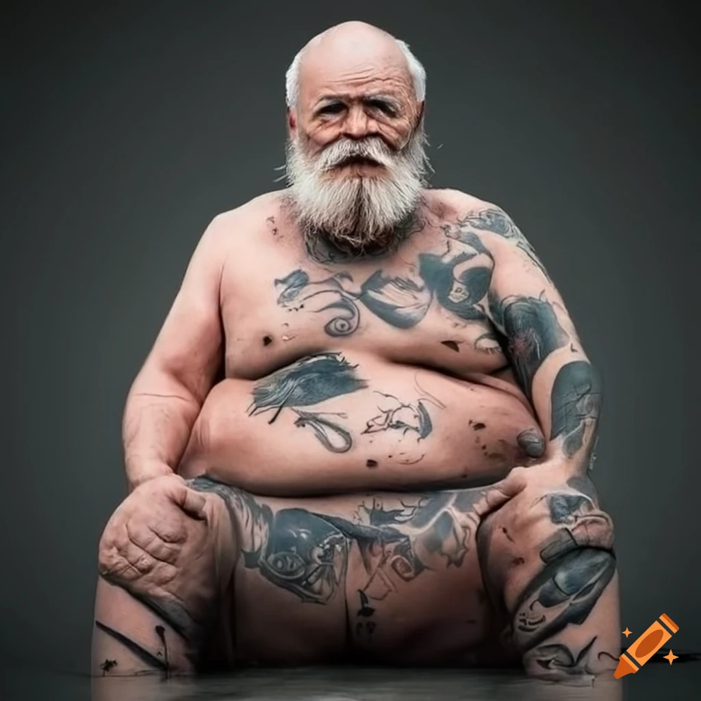 beau becker add fat old men nude image