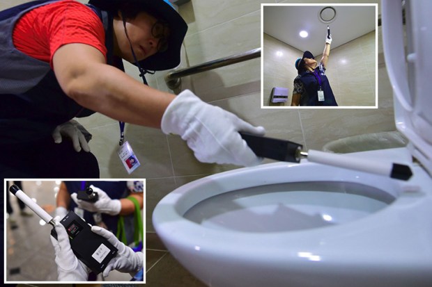 danielle ore add hidden cameras in toilets photo