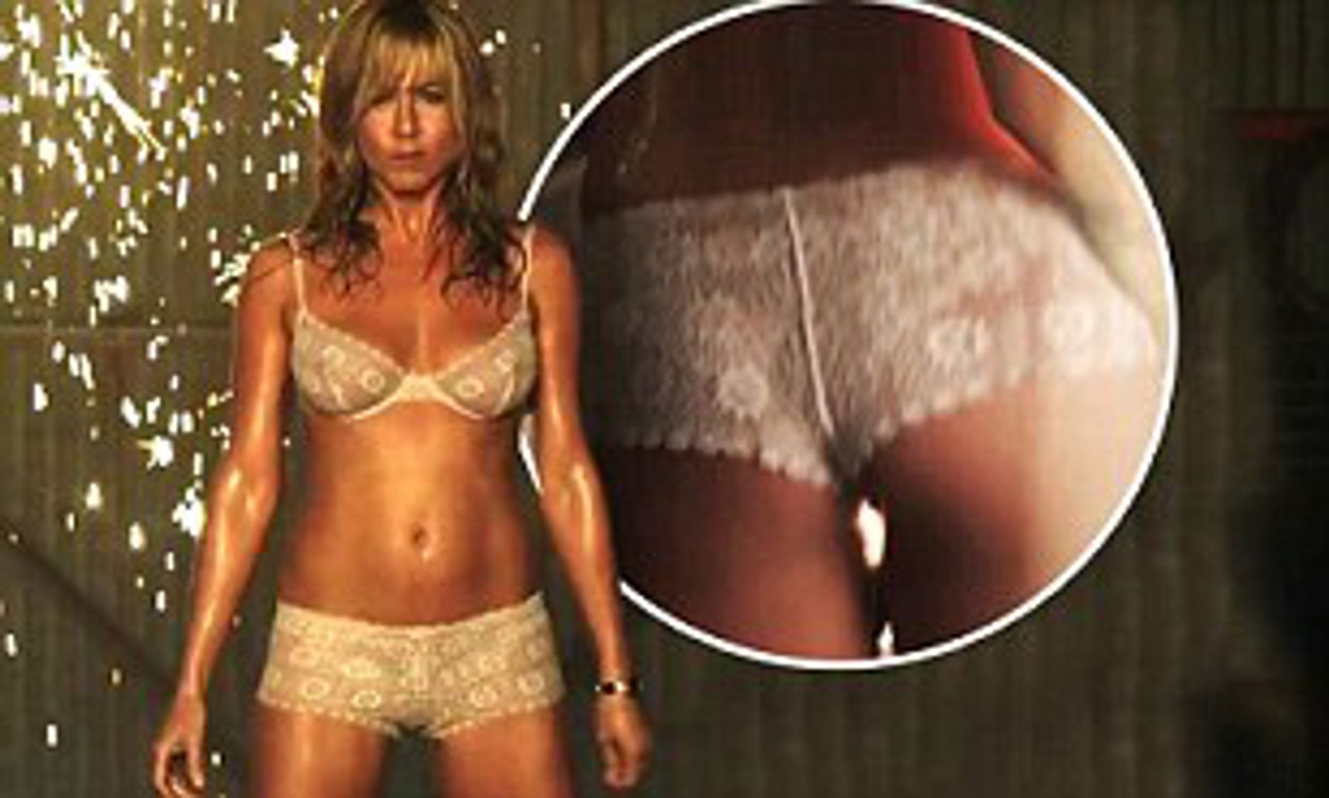 andy walter add jennifer aniston in lingerie image