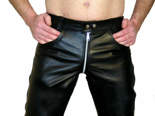 brett louw add leather pants bondage photo