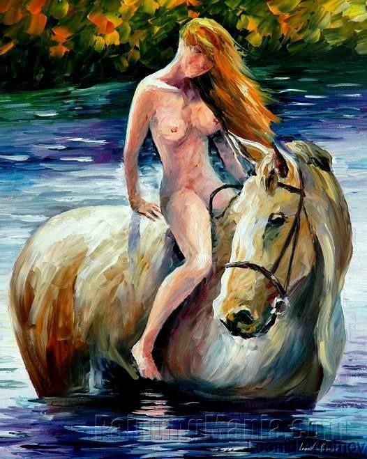 dave vaughan add nude women on horses photo